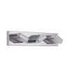 Modern Dimmable Vanity Lights for Bathroom LED 3 Light Bathroom Lights Over Mirror Chrome Bath Wall Lighting