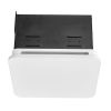 Bathroom Exhaust Fan with LED Light, 80 CFM 4000K Bathroom Vent, 1.5 Sones Low-Noise, Premium Motor Ceiling Fan for Laundry Room, Storage Room