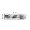 Modern Dimmable Vanity Lights for Bathroom LED 3 Light Bathroom Lights Over Mirror Chrome Bath Wall Lighting