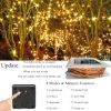 Solar Fairy Lights, 2-Pack Total 80FT 240LED Solar String Lights Outdoor