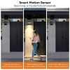 Motion Sensor Outdoor Wall Lights 360° Rotatable Wall Sconce,3000K/4000K/6000K Hardwired LED Porch Lights
