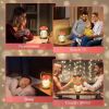 Rose Flower Lamp,Birthday Gifts for Women,Rechargeable Cordless LED Touch Lamps,3-Colour Infinitely Dimming Small Night Light,for Living Room
