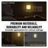 LED Night Light, 2 Pack Plug in LED Night Light, 0.6 W 3000k Soft White Light, with Dusk-to-Dawn Light Sensor, for Bedroom, Bathroom, Hallway
