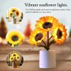 Sunflower Flower Lamp Gifts for Birthday Valentines Mothers Day Gifts for Women Mom Grandma Girlfriend Friend Wife Anniversary Birthday