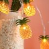 1pc, LED Simulation Fruit Copper Wire String Lights, Pineapple Rattan String Lights, Fairy Lights, Christmas Wedding Lights