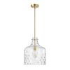 Clear Glass Pendant Light